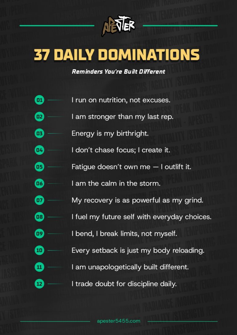 Need a reminder of what you’re made of? We got you.